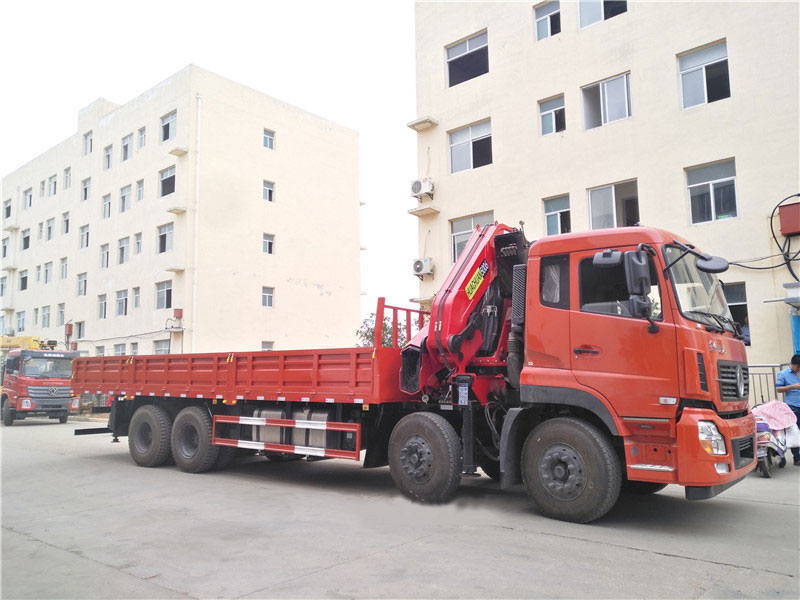 程力25噸東風天龍隨車吊