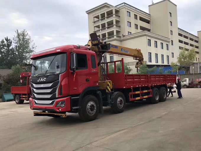 徐工吊機14噸江淮格爾發(fā)隨車吊