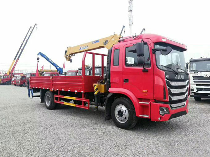 徐工吊機6.3噸江淮格爾發(fā)隨車吊