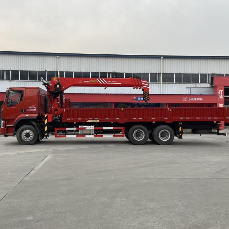 國六三一吊機12噸東風柳汽乘龍隨車吊