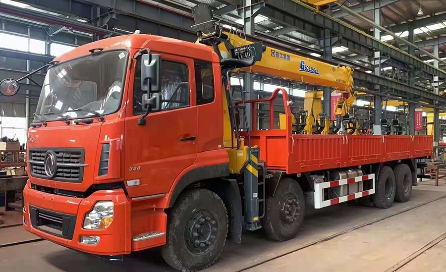 絕版現車東風天龍14噸隨車吊 國五