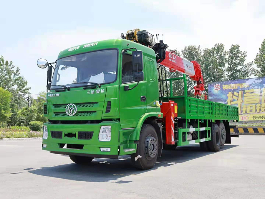 三環昊龍12噸隨車吊可提升后橋 國六