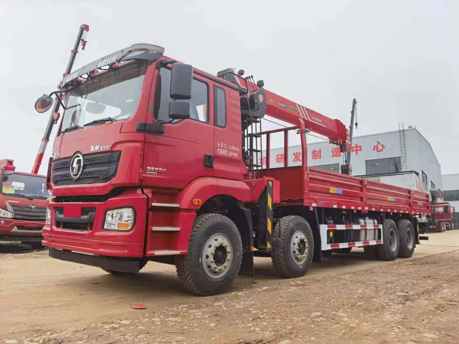 陜汽德龍三一12噸隨車吊