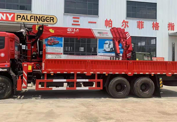 7月行情速遞:德龍M3000后八輪12噸隨車吊價格