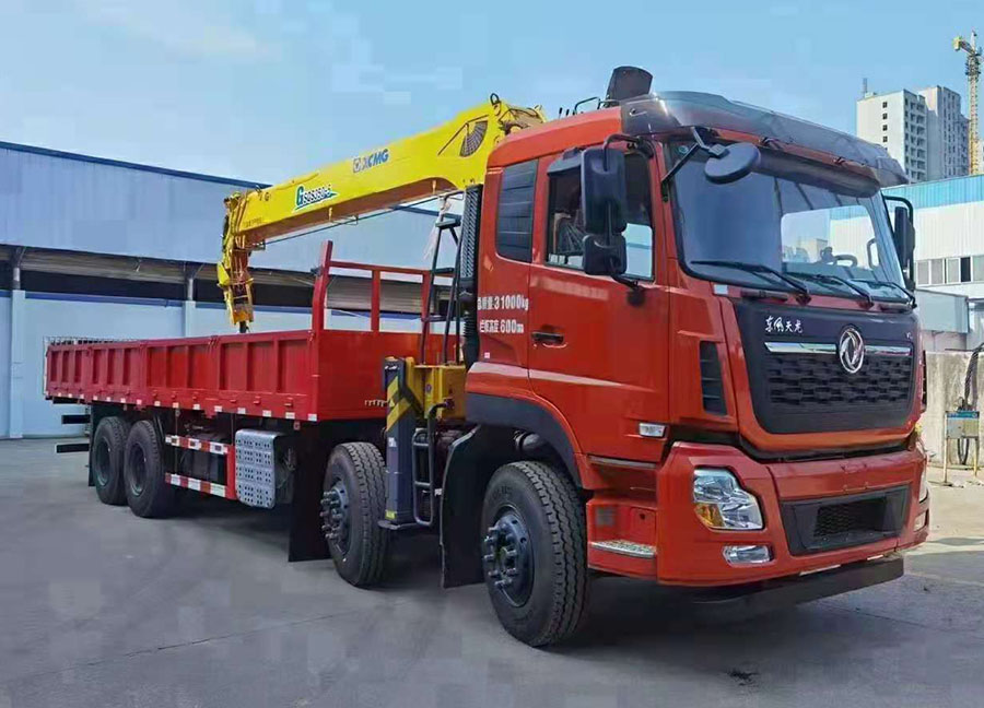 東風天龍徐工14噸隨車吊 國六410馬力圖片展示3