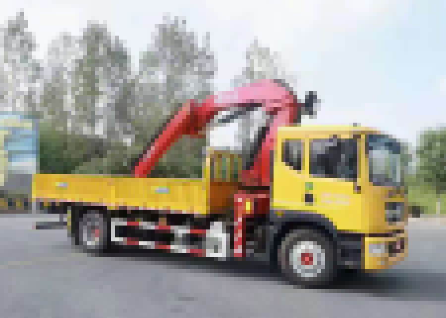 東風多利卡8噸折臂隨車吊