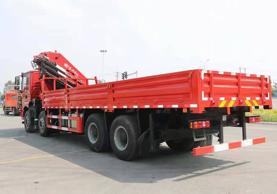 陜汽德龍長興35噸折臂隨車吊圖片展示4