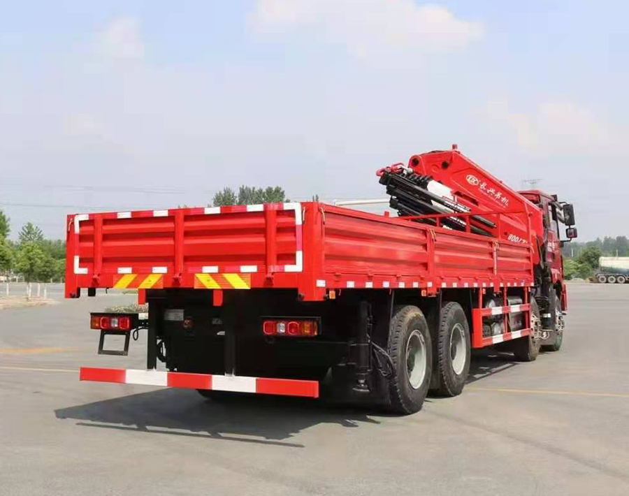 陜汽德龍長興35噸折臂隨車吊圖片展示6