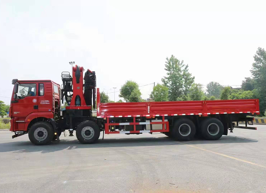 陜汽德龍長興35噸折臂隨車吊圖片展示5