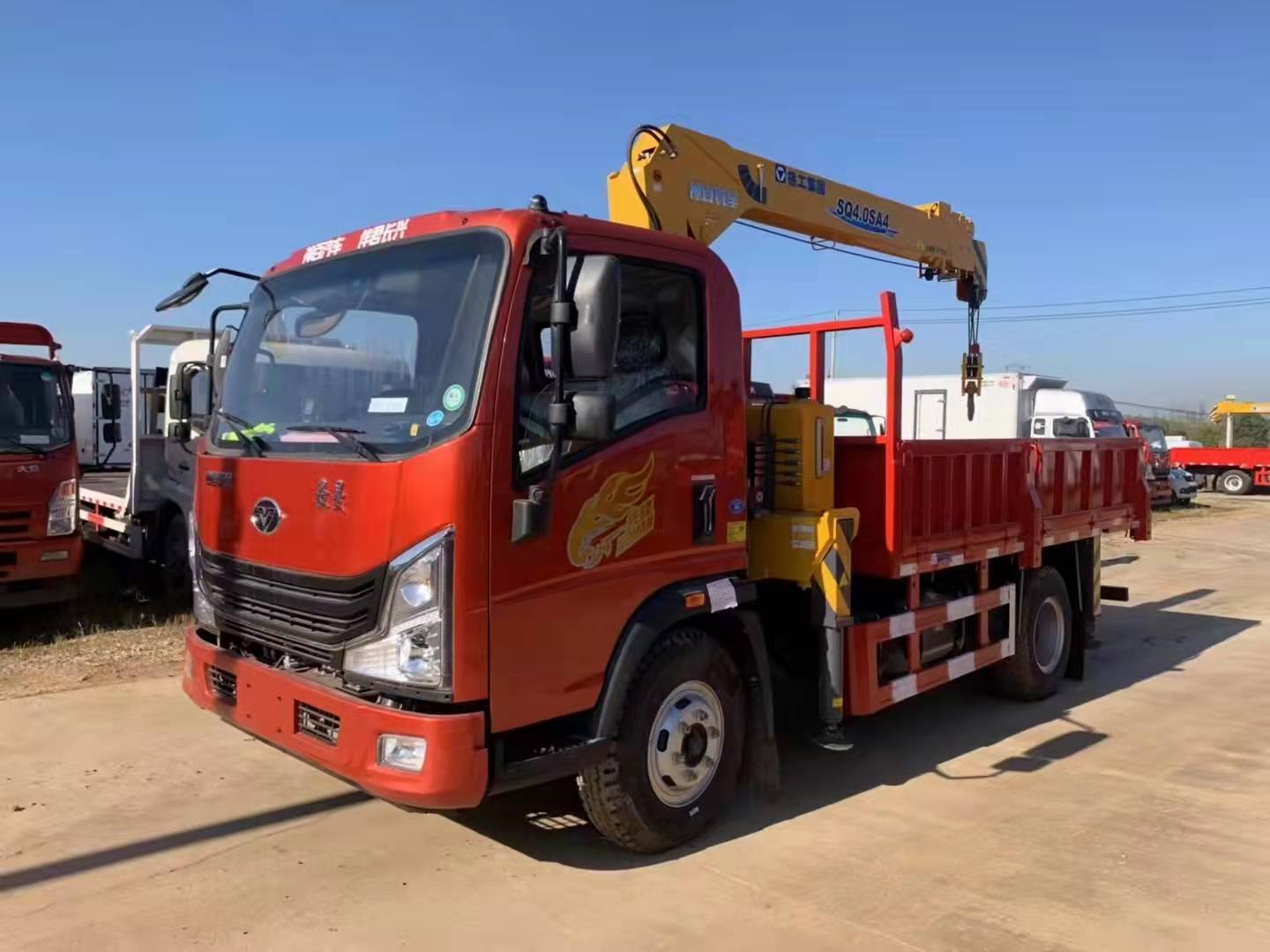 重汽5噸隨車吊 徐工吊機