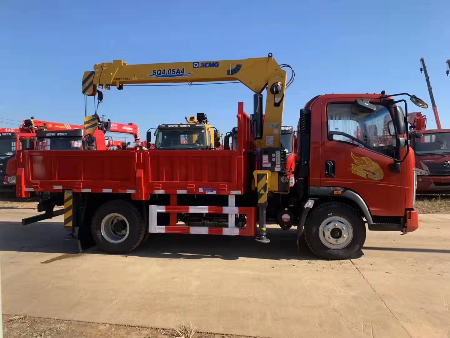 重汽5噸隨車吊 徐工吊機